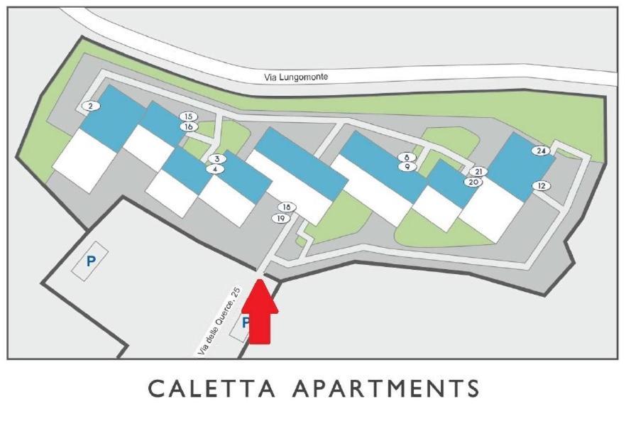 Caletta Apartments Кастильончелло Экстерьер фото